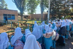 بازدید دانش آموزان ابتدایی مدرسه اشرفی گلپایگان