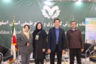 غرفه مرکز تحقیقات کشاورزی و منابع طبیعی اصفهان در نمایشگاه تخصصی کشاورزی اصفهان