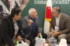 غرفه مرکز تحقیقات کشاورزی و منابع طبیعی اصفهان در نمایشگاه تخصصی کشاورزی اصفهان