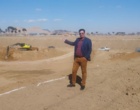حفر استخر 55000 متر مکعبی ایستگاه کبوتر آباد