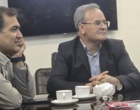 ورود معاون وزیر و رئیس سازمان تات با استقبال رئیس و معاونین مرکز تحقیقات اصفهان به استان اصفهان