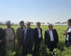 گزارش تصویری افتتاح استخر ۵۵ هزار مترمکعبی با حضور معاون وزیر و رئیس سازمان تات؛