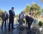 مراسم غبار روبی در گلستان شهدای اصفهان