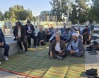 مراسم غبار روبی در گلستان شهدای اصفهان