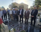 مراسم غبار روبی در گلستان شهدای اصفهان