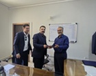 برگزاری جلسه با بیمه البرز جهت ارتقای خدمات بیمه ای به همکاران