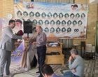 تقدیر از رزمندگان و جانبازان هشت سال دفاع مقدس در مرکز تحقیقات اصفهان