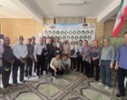 تقدیر از رزمندگان و جانبازان هشت سال دفاع مقدس در مرکز تحقیقات اصفهان