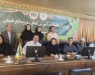 نشست صمیمی ریئس مرکز با اعضای گروه باغبانی بخش علوم زراعی و باغی