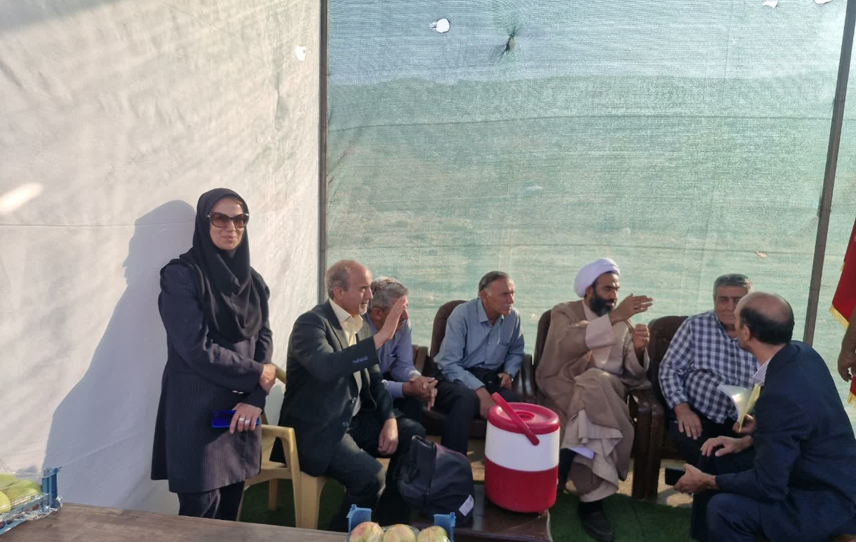 نشست رئیس مجمع نمایندگان استان و نماینده مردم خمینی شهر در مجلس شورای اسلامی