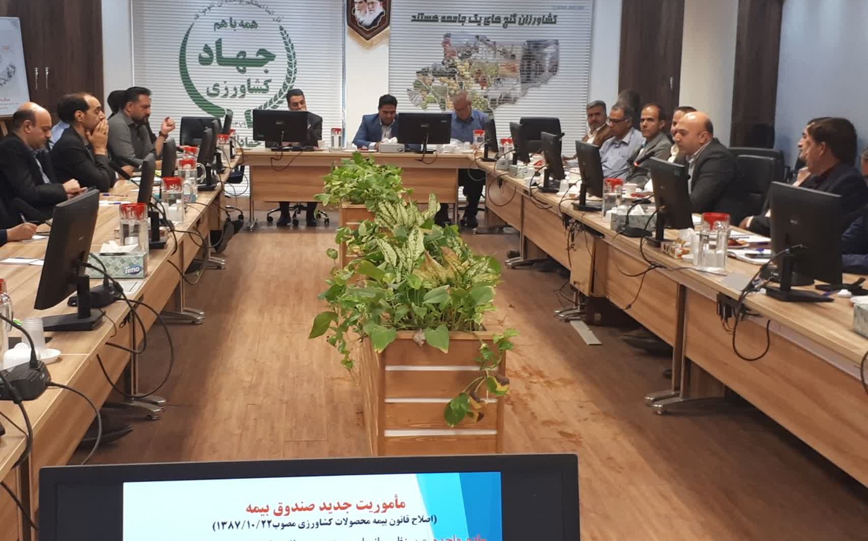 دوره بیمه و مدیریت ریسک در بخش کشاورزی