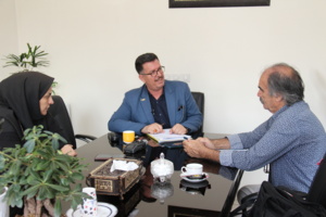 مصاحبه  رئیس مرکز تحقیقات اصفهان با مجله برزگر