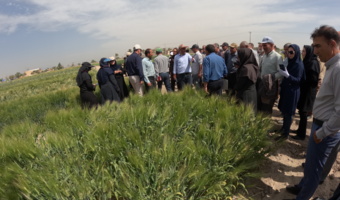 گزارش صدا و سیمای مرکز اصفهان از همایش افزایش نفوذپـذیری ارقام و بـذور غلات متحمـل به تنش خشـــکی و شوری در مرکز تحقیقات اصفهان