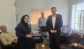 جلسه تودیع و معارفه رئیس بخش تحقیقات زراعی باغی