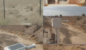 تجهیز ایستگاه پخش سیلاب بر آبخوان سُه میمه به سطح‌سنج لیزری برخط