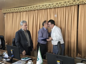 مراسم تکریم و معارفه سرپرست ایستگاه تحقیقاتی رودشت برگزار شد