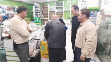 بازدید هفتگی کارگروه نظارت و بازرسی از تولید کننده و توزیع کننده های کود در استان اصفهان