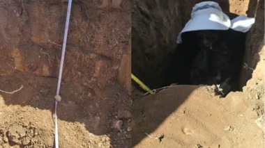 نمونه برداری خاک در باغات سمیرم